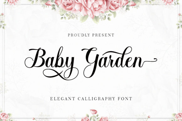 Baby Garden Font for Web Design