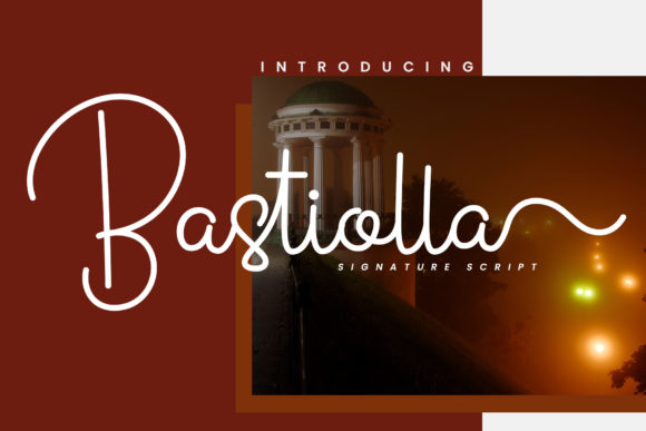 Bastiolla: A Sweet Handwritten Font