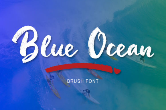 Blue Ocean Font for Creative Campaigns