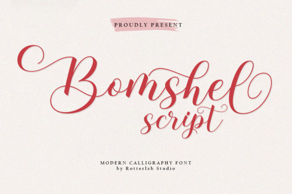 Bomshel: A Luxurious Script Font for Business