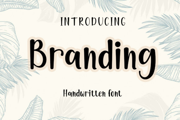 Branding: A Handwritten Font for Editorial Magic