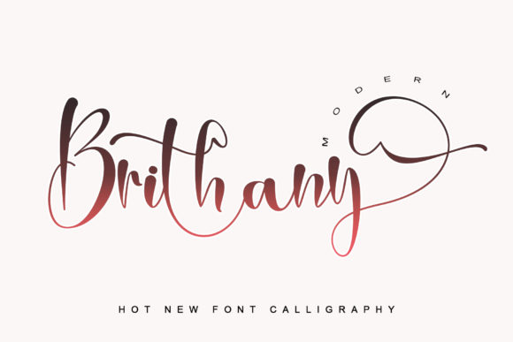 Brithany: A Stylish Font for Campaigns