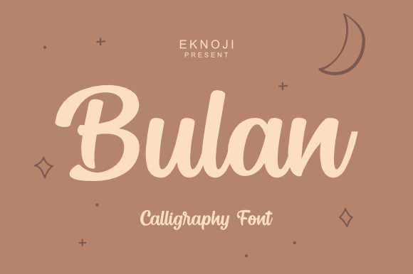 Bulan: A Timeless Handwritten Font
