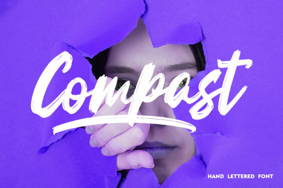 Compast: A Bold Handwritten Font for Branding