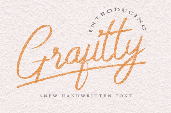 Grafitty: A Handwritten Font for Editorial Design