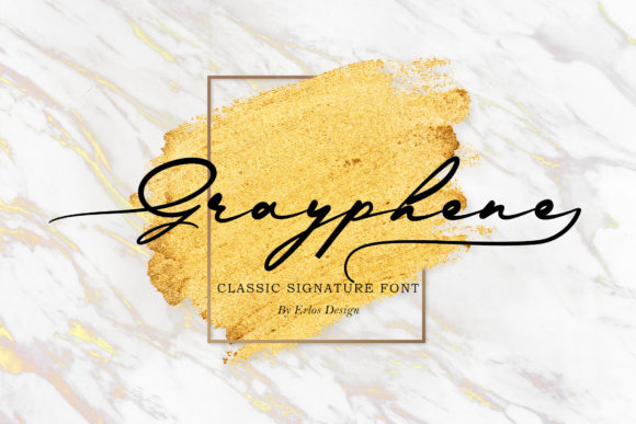 Grayphene: A Romantic Font for Creative Campaigns