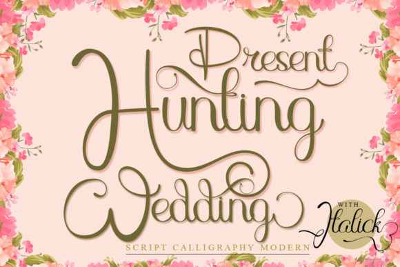 Hunting Wedding Font Review
