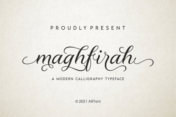 Maghfirah: Elegant Handwritten Font