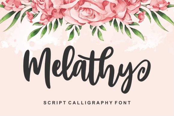 Melathy: A Script Typeface for Creative Makers