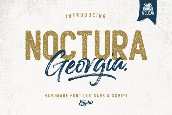 Noctura Georgia: A Font for Creative Projects