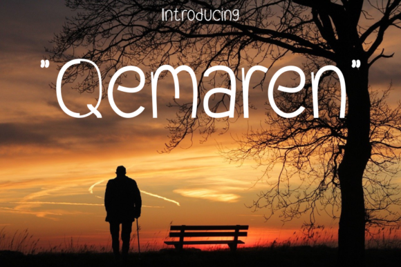 Qemaren: A Handwritten Font for Elegant Design