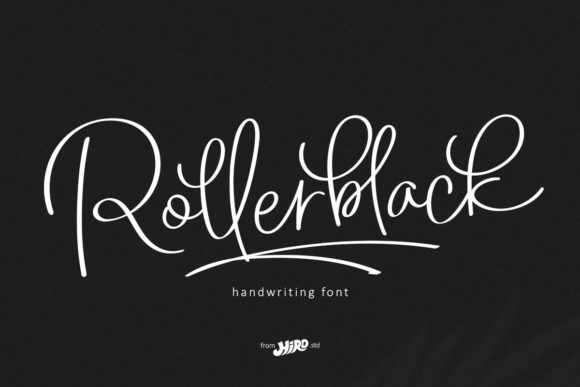 Rollerblack: A Stylish Font for Digital Marketing