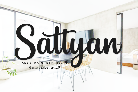 Sattyan: Elegant Script for Digital Campaigns