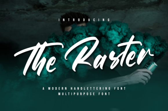 The Raster: A Luxurious Handwritten Font
