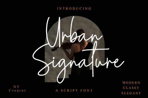 Urban Signature: A Font for Polished Branding